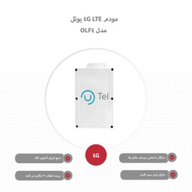 تصویر مودم 4G LTE فضای خارجی یوتل مدل UTEL OLF4 جعبه مبین نت 7700 AP آنلاک دست دوم 