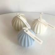 تصویر قالب سیلیکونی شمع گرد شیاردار 