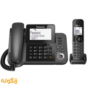 تصویر تلفن ثابت بیسیم پاناسونیک مدل KX-F320JX | مشکی متفرقه