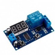 تصویر ماژول تایمر تک کاناله با رله و تراشه STC Timer Module Relay 