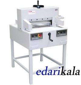 تصویر دستگاه برش کاغذ دستی نیمه اتوماتیک مدل 650MMD سیسفورم Semi-automatic manual paper cutting machine model 650MMD Sisform