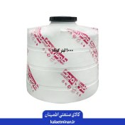 تصویر منبع ذخیره آب 1000 لیتری عمودی-کوتاه طوس فدک 