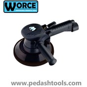 تصویر سمباده پولیش بادی سایز 8 اینچ وکیوم دار ورث تایوان اصلی WX-68-6238A 