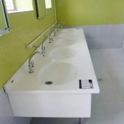 تصویر روشویی عمومی یکپارچه گارنت آلکا 