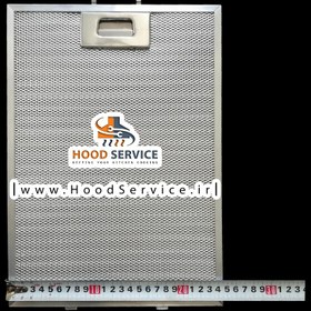 تصویر فیلتر هود آلومینیومی با ابعاد 34.5 در 24.5 دارای قفلی استیل درجه یک Filter Hood 34.5*24.5