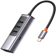 تصویر هاب تایپ‌ سی با 5 پورت مک‌ دودو MCDODO USB-C USB3.0x4+PD100W HU-112 