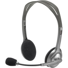 تصویر هدفون لاجیتک مدل H110 ا Logitech H110 Headphones Logitech H110 Headphones