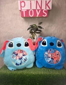 تصویر استیج حامله پینک تویز پارچه پرز دار خارجی - ابی 