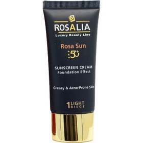 تصویر کرم ضد آفتاب رنگی پوست چرب رزا سان Rosalia ا Rosalia Rosa Sun Sunscreen Cream For Oily Skin Rosalia Rosa Sun Sunscreen Cream For Oily Skin