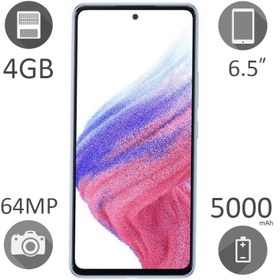 تصویر گوشی سامسونگ A53 5G | حافظه 128 رم 4 گیگابایت Samsung Galaxy A53 5G 128/4 GB