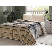 تصویر پتوی دو نفره نود پتو بژ اوکر Özdilek 