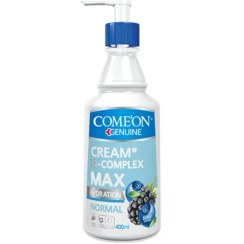 تصویر کرم مرطوب کننده پمپی کامان مخصوص پوست معمولی حاوی پشن بری  400 ميل COMOEON CREAM NORMAL SKIN BERRY 400ML