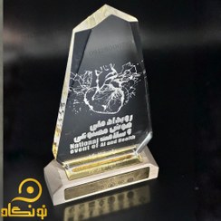 تصویر تندیس پلکسی ۱۵ میل 