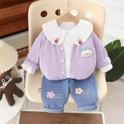 تصویر ست 3تکه واردارتی دخترانه 