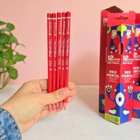 تصویر مداد قرمز 