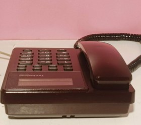 تصویر تلفن رومیزی تکنیکال مدل TEC-6105 کارکرده، کاملا سالم با یک سال ضمانت