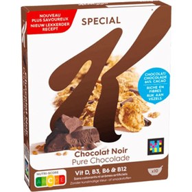 تصویر کورن فلکس شکلات کلاگز مدل chocolat Noir وزن 335 گرم 