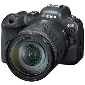 تصویر دوربین بدون آینه کانن EOS R6 + 24-105mm STM ا Canon EOS R6 Mirrorless Camera with 24-105mm STM Lens Canon EOS R6 Mirrorless Camera with 24-105mm STM Lens