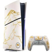 تصویر کنسول بازی سونی استاندارد PS5 Slim Ghost of Yotei | حافظه 1 ترابایت PlayStation 5 Slim drive Ghost of Yotei Limited Edition 1TB