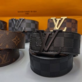 تصویر کمربند چرم طبیعی لویی ویتون 