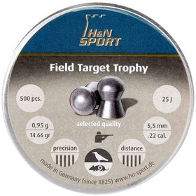 تصویر ساچمه اچ اند ان فیلد تارگت تروفی 5.5|500|14.66 | H&N Field Target Trophy 