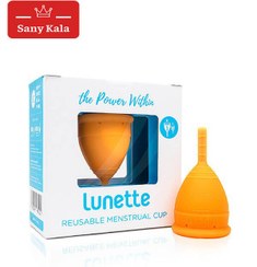 تصویر لونت کاپ قاعدگي LUNETTE REUSABLE MENSTRUAL VIOLET 1 - S