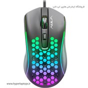 تصویر ماوس سیم دار 4 دکمه گیمینگ آئولا مدل Gaming Mouse 4 Keys Rainbow Colors RGB AULA S11 