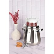 تصویر کتری قوری یونیک مدل UN-7240 ظرفیت ۵ لیتر استیل شیردار 