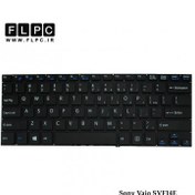 تصویر کیبورد لپ تاپ سونی Sony Vaio SVF14E مشکی-اینتر کوچک-بدون فریم 
