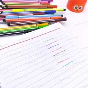 تصویر ماژیک رنگ آمیزی ۲۴ رنگ طرح هویج 