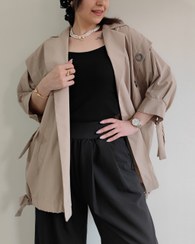 تصویر مانتو داكرون بندي 