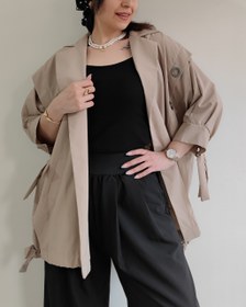 تصویر مانتو داكرون بندي 