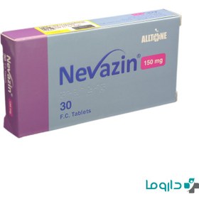 تصویر قرص روکش دار نوازین 150 میلی گرم آلتون 30 عدد ا Alltone Nevazin 150 mg 30 FC Tabs Alltone Nevazin 150 mg 30 FC Tabs