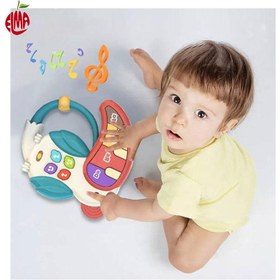 تصویر اسباب بازی موزیکال طوطی پیانودار هانگر Huanger musical instrument code:HE0532