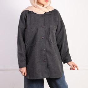 تصویر شکت دکمه دار زنانه 