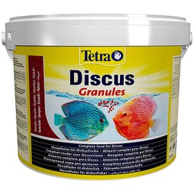 تصویر غذای ماهی دیسکس تترا Tetra Discus Granules حجم ۱۰ لیتر 