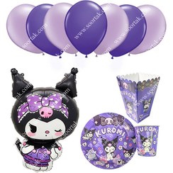 تصویر ست تم تولد کرومی 38 عددی مدل STBT1392 