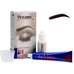 تصویر کیت رنگ ابرو DB ویتامول Eyebrow Color Kit DB