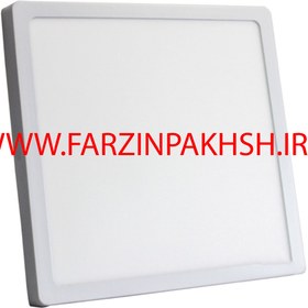 تصویر چراغ پنلی 30×30 SMD روکار 30 وات مربع پرتو نور توس مدل راشین - مهتابی 