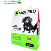 تصویر غذای خشک سگ مفید جوان نژاد کوچک Mofeed Mini Junior Dog Food