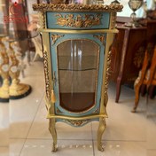 تصویر ویترین آبی برنز 