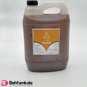 تصویر روغن زیرکار رزین گل گالن حجم 3 لیتر Gallon resin undercarriage oil, volume 3 liters