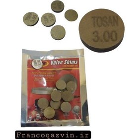 تصویر شیم سوپاپ پژو 405 سایز 2 تا 4 شامل 41 سایز TOSAN توسن 