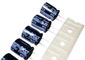 تصویر خازن روبیکون 1000uf-25v RUBYCON 