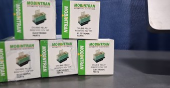 تصویر رله دوبل شیشه ایی MOBILATRON 