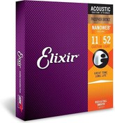 تصویر سیم گیتار آکوستیک Elixir 11-52 – صدایی ماندگار، احساسی بی‌نظیر Elixir 11-52 Nanoweb Phosphor Bronze