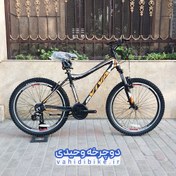 تصویر دوچرخه 26 ویوا کوهستان مدل SPINNER | اسپینر مشکی نارنجی 