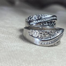 تصویر حلقه ست نقره 