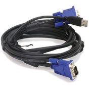 تصویر کابل KVM به طول 1.8 متر مدل DKVM-CU دی-لینک DKVM-CU 2 in 1 USB 1.8M KVM Cable