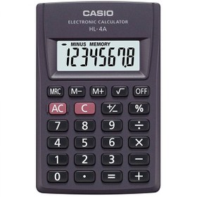 تصویر ماشین حساب کاسیو مدل HL-4A ا Casio calculator model HL-4A Casio calculator model HL-4A